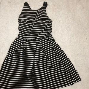 stripped dress